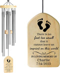 Loss of Baby Sympathy Gifts, Jocidea Baby Memorial Wind Chime, Infant Loss Gifts, Miscarriage Memorial, in Memory of Baby Loss, Loss of Child Personalized Gift