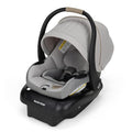 Maxi-Cosi Mico Pro Baby Infant Car Seat, Ventilated Chair Design, Soft Headrest Pad, Easy-Install Latch, Adjustable Belt Guide, 3-Position Base, Stroller-Ready, Fits 4-30 lbs, up to 32 in, SeaDrift