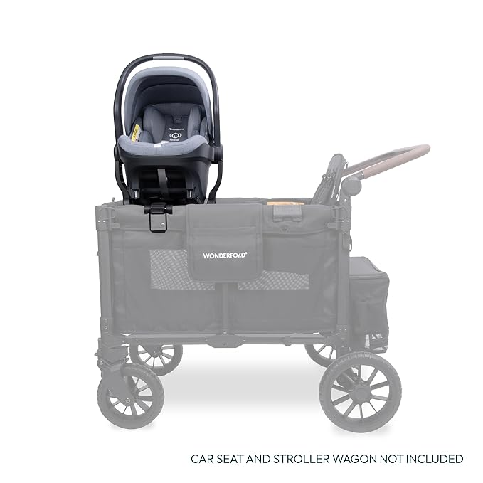 WONDERFOLD Infant Car Seat Adapter Compatible with UPPAbaby Car Seat - Full 360-Degree Rotation, Easy to Install & Folds with Stroller Wagon, L2 Series