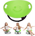 Special Supplies Smile Spinning Chair for Kids- Versatile Kids Sit and Spin Sensory Chair for Training Body Coordination for Playroom, Bedroom, or Nursery (Green)