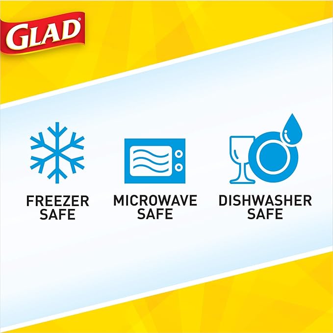 GladWare Food Storage Containers, Family Variety Pack, 24 Piece Set |