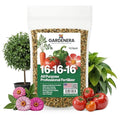 Gardenera 16-16-16 Premium All Purpose Professional Fertilizer - Lawn, Flower, Tree, Shrub & Vegetable Fertilizer (16 OZ)
