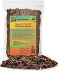 Gardenera RA Premium Snake Plant Potting Soil Mix, Green Sansevieria Trifascatia Zeylanica Plants, Plant or Re-Pot Your Snake Plant - (4 Quart Bag), (SNAKE-PLANT-4QT)