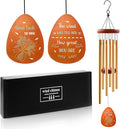 Farewell Gifts for Coworkers Wind Chimes, Retirement Gifts for Women Men, Coworker Leaving Gift for Christmas Thanksgiving, Going Away Gift Wind Chime