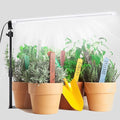 Standing LED Grow Light，Adjustable 2ft T8 Bar Plant Light, White 4500K Full Spectrum Plant Grow Lamp on Stand for Indoor Plants Seed Starting, Seedlings, Veg, Flower