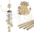 Highland Cow Wind Chimes for Outside,Metal Highland Cow Decor Windchimes Indoor/Outdoor Garden Patio Yard Home Decoration,Gifts for Men Women,Mom Grandma Wife Friends Birthday, Sympathy Memorial