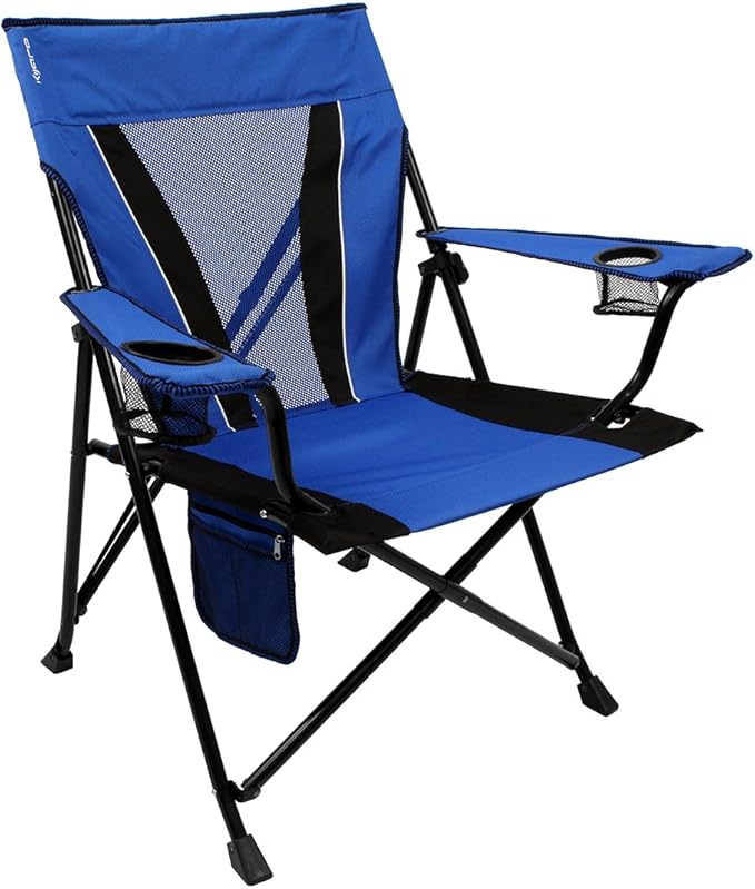 Kijaro XXL Dual Lock Portable Camping Chair - Supports Up to 400lbs - Enjoy The Outdoors in a Versatile Folding Sports & Outdoor Chair