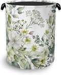 Flowers Plants HerbsLaundry Hamper, Dirty Clothes Laundry Basket