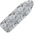 Ironing Board Cover and Pad, Sewn-in Thick Feltpads, Elastic Edge, Fits