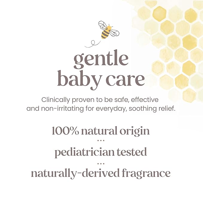 Burt's Bees Baby Diaper Rash Ointment, Maximum Strength, 40% Zinc Oxide, 100% Natural Origin, Pediatrician Tested, Net Weight 3 Ounces , Pack of 2