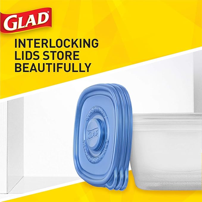 GladWare Food Storage Containers, Family Variety Pack, 24 Piece Set |