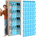 Windyun 40 over the Door Shoe Organizer Large Mesh Pocket Hanging Shoe Rack