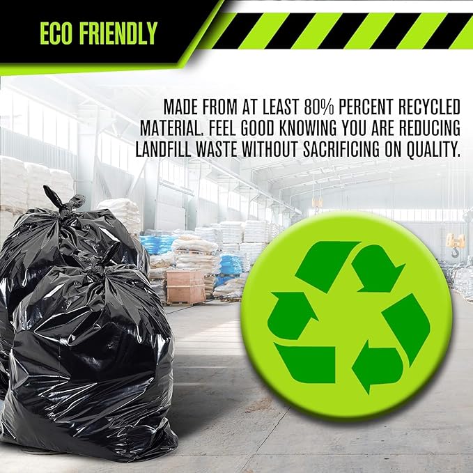 Heavy Duty 45 Gallon Trash Bags