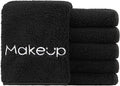 HOMEXCEL Makeup Remover Cloth 6 Pack, Premium Washable Soft 13x13 Inch Facial