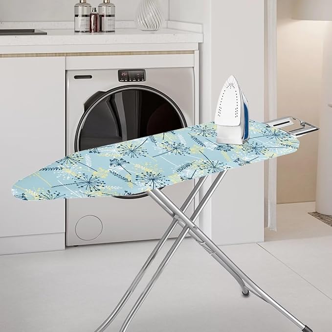 Home Ironing Board Cover, Floral Print Heat Reflective Ironing Board Cushion