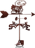 SWEN Products Kansas Jayhawks Weathervane (Adjustable Mount Include)