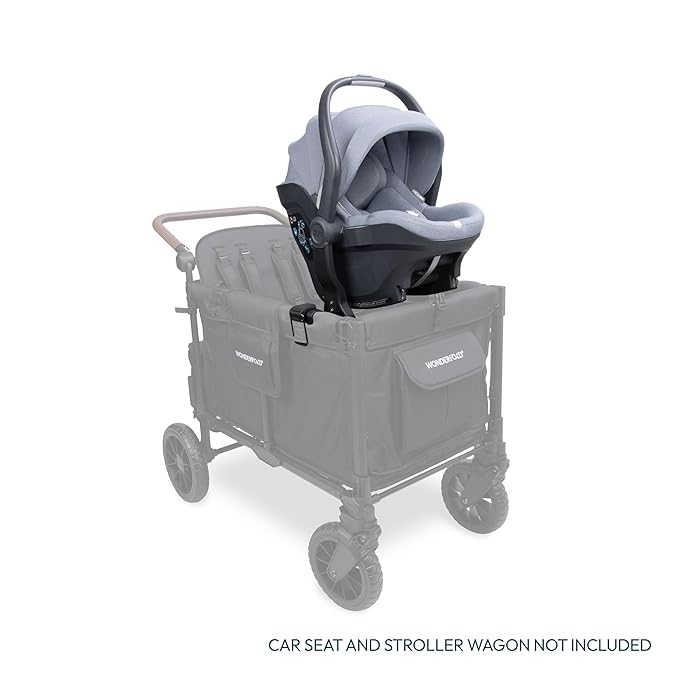 WONDERFOLD Infant Car Seat Adapter Compatible with UPPAbaby Car Seat - Full 360-Degree Rotation, Easy to Install & Folds with Stroller Wagon, W2 Pro Series