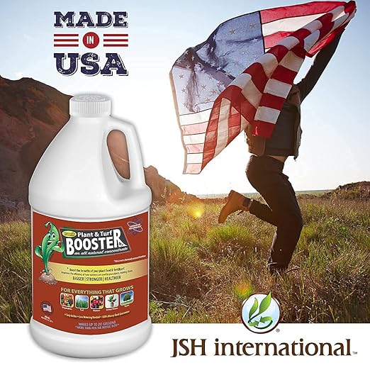 Nature's Wonder Organic Soil Conditioner & Root Booster for Plants - Concentrated Liquid Biostimulant with Fulvic Humic Acid for Plants, Potting Soil, Flowers & Lawns - 60oz