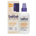 Bébé Bottoms Baby Diaper Rash Cream Spray, No-Rub Touch Free Application for Sensitive Skin 1.7oz (50 ml)