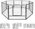Fencer Wire Decorative Wire Fence, Panel Decor, Heavy Duty Iron Landscape Patio Flower Bed Animal Barrier Border Edging Section, Foldable Garden Fence for Yard for Dog Outdoor, 32 Inch x 21 FT