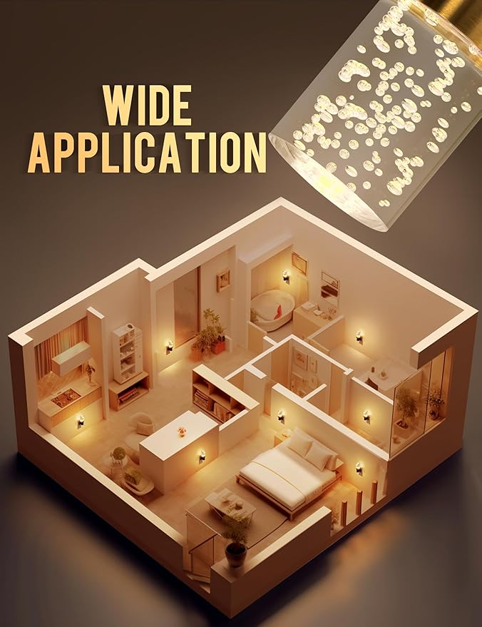 DORESshop LED Night Lights Plug into Wall, Modern Decorative Design Nightlights Plug in, Adjustable Brightness, Dimmable Night Light, Perfect for Adults' Bedroom, Hallway, Bathroom,Warm White