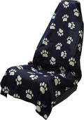 Sprints Athletic Running Towel, Full-Sized, Car Seat Cover - Performance Microfiber (Paw Prints & PR's)