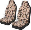 Duck Hunting Car Seat Covers Waterproof Breathable Front Seat Cover Set of 2, Easy to Install Vehicle Front Seats Interior Protector Suitable for Most Car Auto SUV Sedan Truck