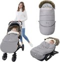 LAT Baby Warm Bunting Bag Universal,Extended and Removable,Stroller Sleeping Bag Cold Weather,Waterproof Toddler Footmuff
