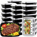 38oz 10 Pack Disposable Food Leftover Containers