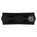 Creative Knitwear Southern Carolina Gamecocks Infant Girls Black Solid Hair Knot Headband Embroidered Logo - Size Newborn - 4T