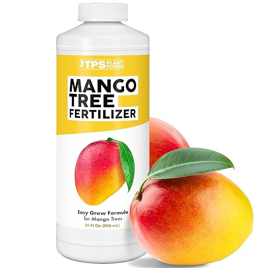 Mango Tree Fertilizer for All Mangoes and Anacardiaceae Trees, Liquid Plant Food, 32 oz (1 Quart)