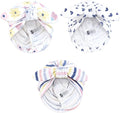 Hudson Baby Infant Girls Turban Cotton Headwraps, 0-24 Months