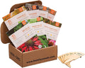 Bentley Seed Medicinal Herbs Starter Kit – Non-GMO Seeds for Indoor Planting - Heirloom Seed Packets - Individual Packets for Chamomile, Lavender, Catnip, Mint, Bee Balm, Lemon Balm, Purple Cone