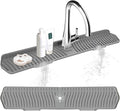 Kitchen Sink Splash Guard Gen2-30" x 6'' Silicone Sink Mat Splash Guard fit