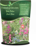 Outsidepride Partial Shade Wild Flower Seed Mix for All States - 5 lbs. Premium Blend of Annual & Perennial Wildflowers, Perfect for Partial Shade Areas, & Outdoor Planting for Gardens & Lawns