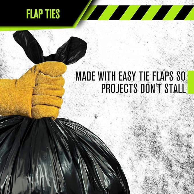 Heavy Duty 45 Gallon Trash Bags