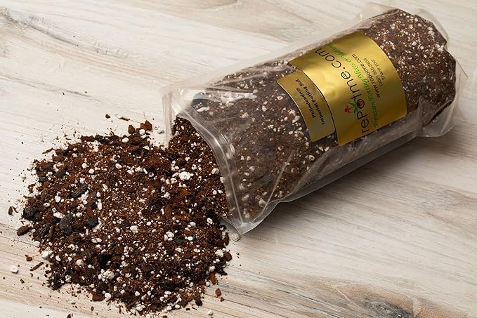 rePotme Philodendron and Aroid Imperial Houseplant Potting Soil Mix - Mini Bag (2 Quarts) - Hand Blended in The USA