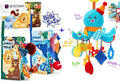hahaland Baby Books 2 PCS and Baby Hanging Octopus Sensory Toy
