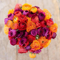 Ranunculus Bulbs - Passion Mix - 40 Bulbs - Mixed Flower Bulbs, Corm Attracts Bees, Attracts Pollinators, Easy to Maintain & Grow, Fragrant, Container Garden