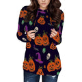 Halloween Womens Pullover Sweatshirts Trendy Drawstring Fall Sweatshirt Halloween Best Gift For Wife And Daughter