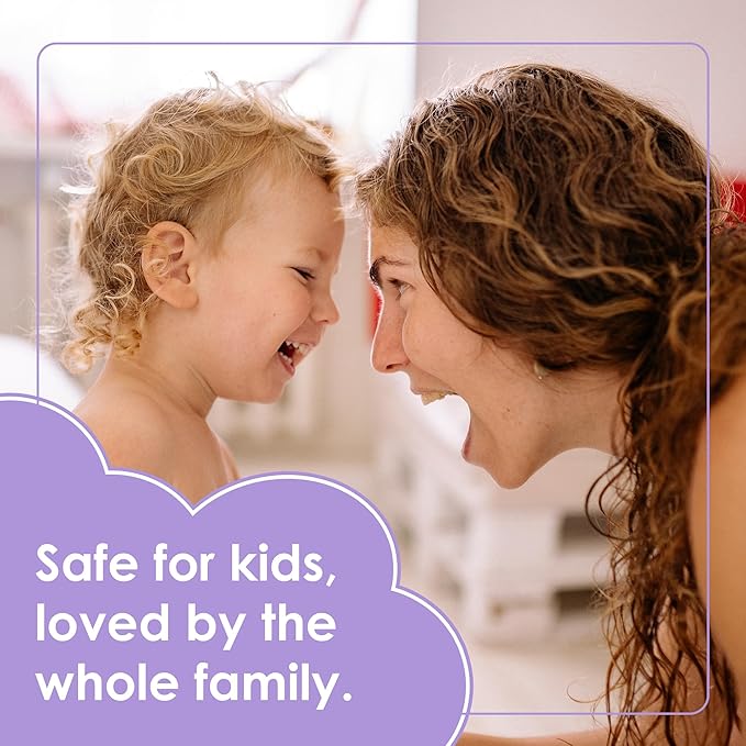 TruKid Lavender Cream - Sensitive Skin Baby Lotion for Newborns, Babies & Toddlers, All Natural Ingredient Skin Care for Kids Enriched with Shea Butter, Cocoa, Grape Seed Oil & Vitamin E, 3.4oz