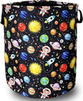 Funny Astronaut Laundry Basket Foldable