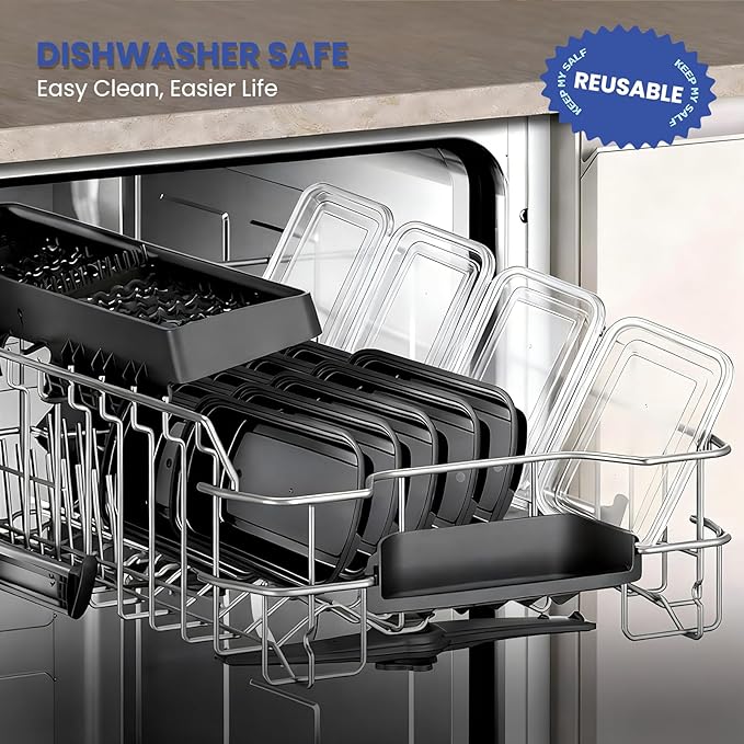 38oz 10 Pack Disposable Food Leftover Containers