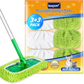 KEEPOW Reusable Dry Sweeping/Wet Mopping Cloths Compatible