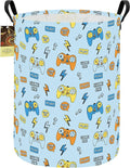 HUNRUNG Laundry Hamper, Large Canvas Fabric Lightweight Storage Basket Toy