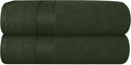 GLAMBURG 700 GSM Premium Cotton 2-Pack Oversized Extra Large Bath Sheet Set