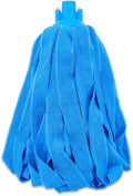 Microfiber Cloth String Mop Head Refill, Loop End Screw On Mop Head Compatible