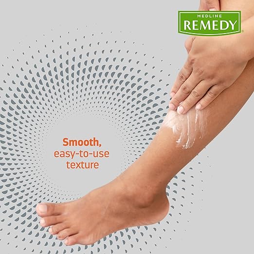 Medline Remedy Specialized Extra Thick Zinc Skin Paste (4 oz), Unscented, Micronized Zinc Oxide, Incontinence Cream, Diaper Rash, Barrier, Nourishing, Soothes Irritation, Wetness Protection