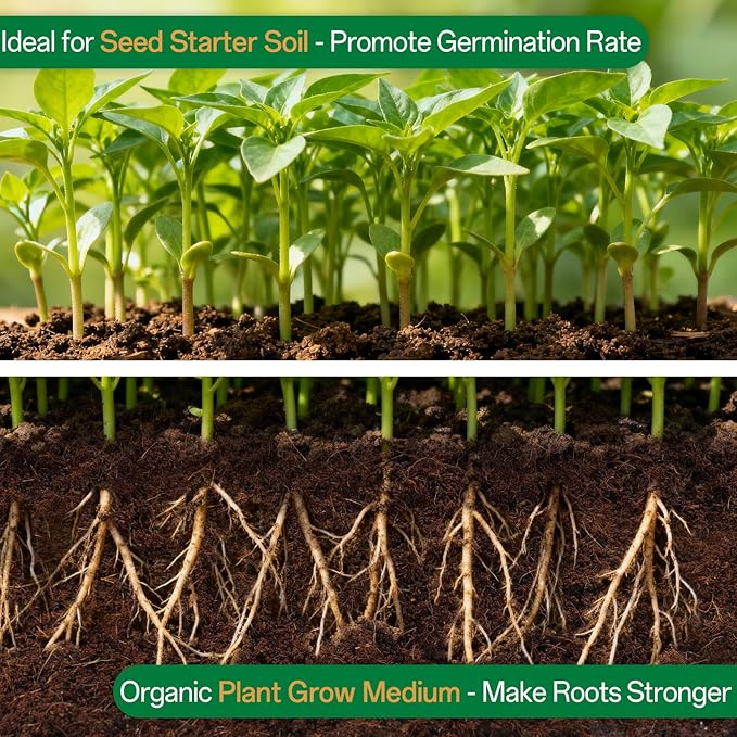 ZeeDix 10 Pcs Compressed Coco Coir Brick for Plants, Premium Organic Coconut Coir Bricks Coco Fiber Substrate Coco Coir Fiber Potting Soil with Low EC and pH Balance for Planting Gardening Reptiles