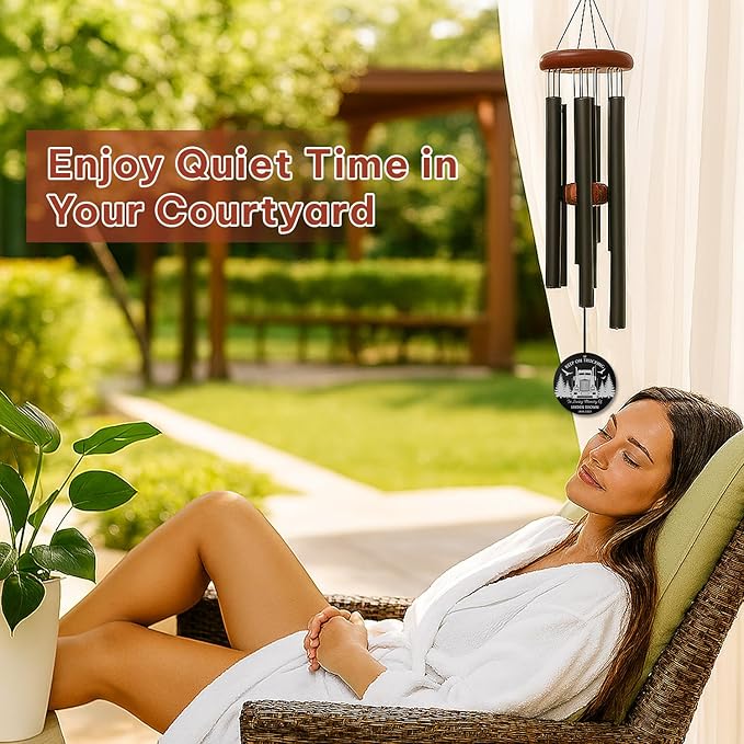 Personalized Trucker Memorial Wind Chime – “Keep On Trucking” Custom Name & Years – Outdoor Sympathy Gift for Truck Driver Families – Memorial Windchimes for Loss of Loved One – Remembrance Décor